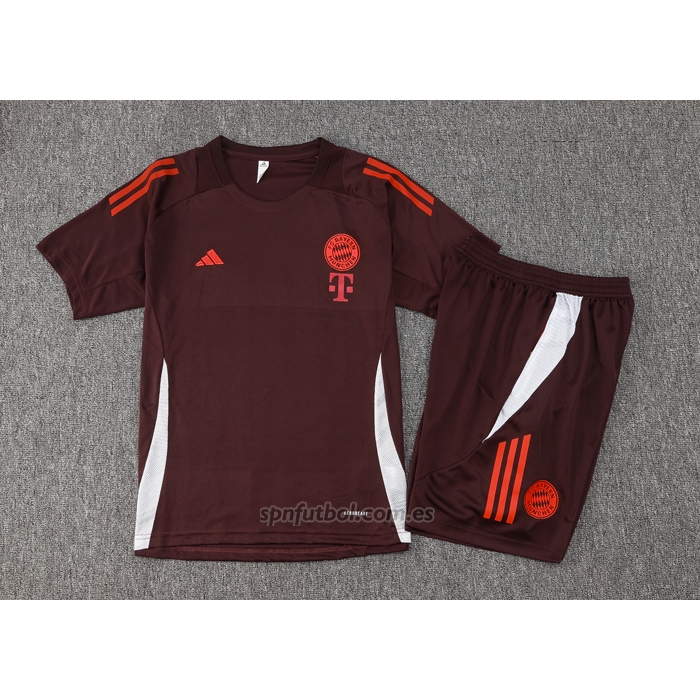 Chandal del Bayern Munich Manga Corta 2024-2025 Rojo - Pantalon Corto